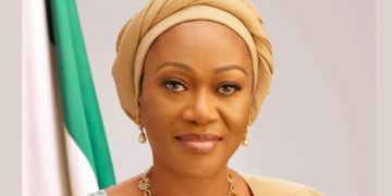 First Lady Welcomes Rescued Chibok Girl