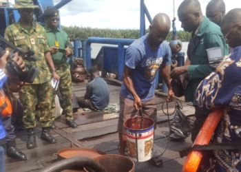 JTF Intercepts Vessel, 10 Crew Members With Illegally Refined Products