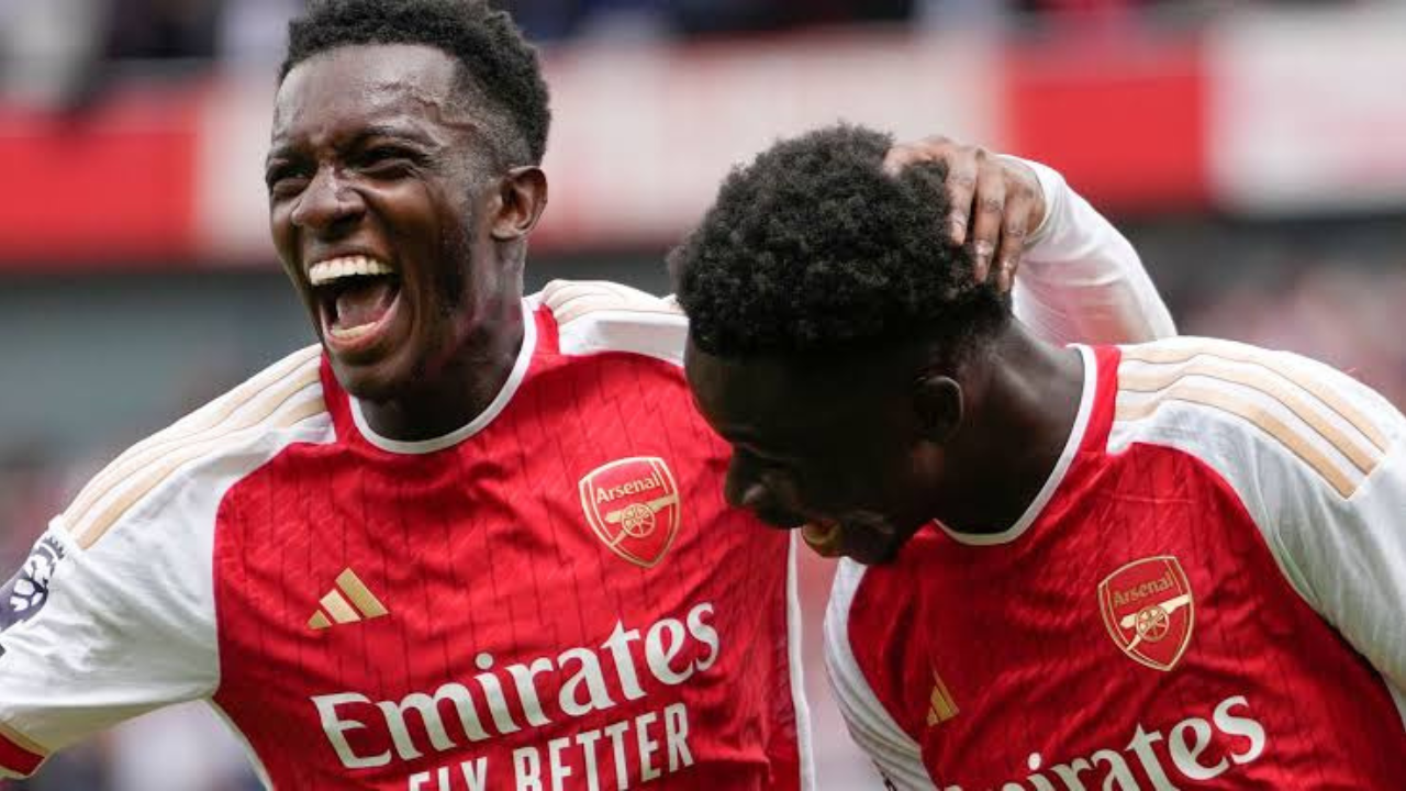 EPL: Saka Has Amazing Quality – Nketiah