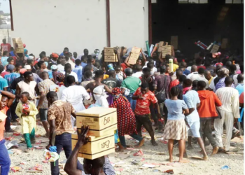 Looting Of Adamawa Warehouse
