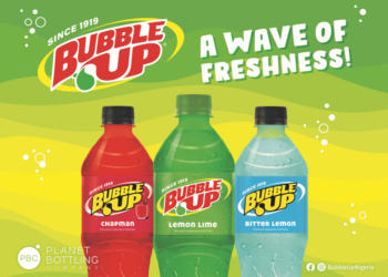 A Wave Of Freshness: Planet Bottling Company’s Bubble Up Lands In Nigeria!