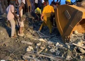 6 IDPs Die As Building Collapses In Borno
