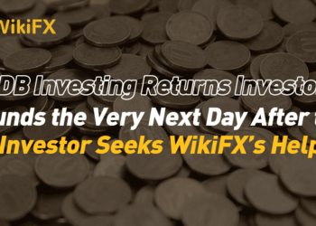 DB Investing Returns Investor Funds The Very Next Day After The Investor Seeks WikiFX’s Help