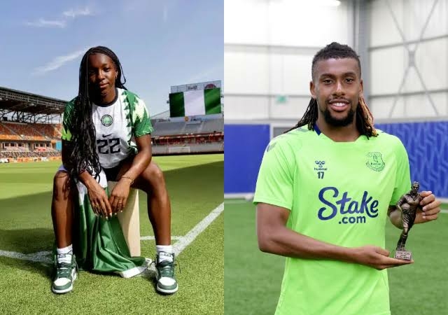 I Have Crush For Super Eagles Player Iwobi, Says Super Falcons Star Michelle Alozie 1 iwobi Michelle alozie