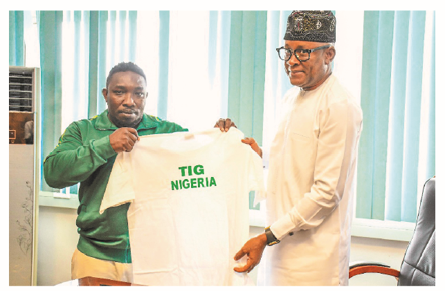 Minister of Sports Meets Nigeria’s Contingent From Gymnastics Championship 1 minister of sports