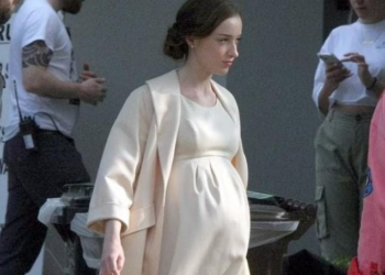 Phoebe Dynevor Shows Off Prosthetic Baby Bump For New Movie
