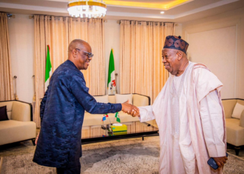 Wike Visits Ganduje Amid Defection Rumour