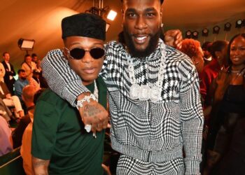 Wizkid, Burna Boy Pose Together In London