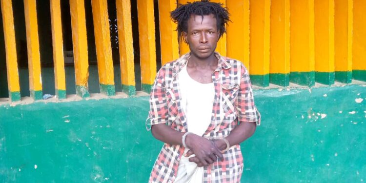 The suspect, Ibrahim Umar