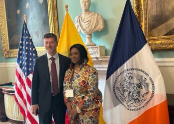 Mrs Adeleke Discusses Osun Women, Youth, Children’s Interests In US
