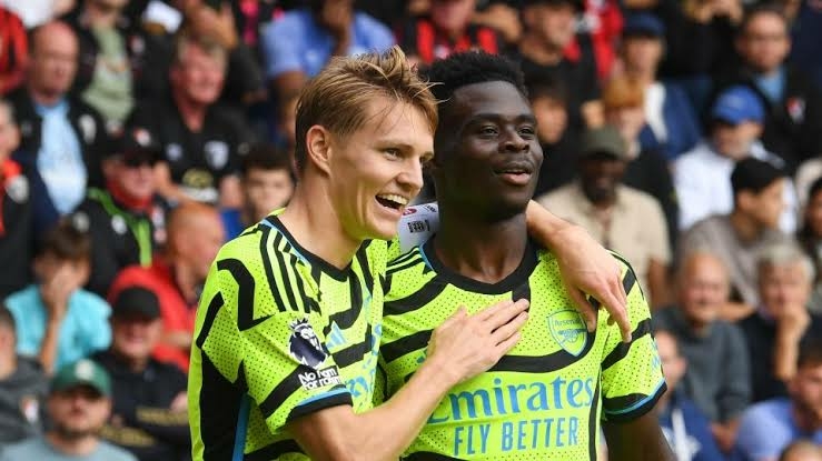 EPL: Arsenal Unbeaten After Thrashing Bournemouth 4-0 1 IMG 1906