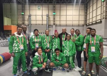 Team Nigeria’s Lifters Depart For World Championship In Riyadh