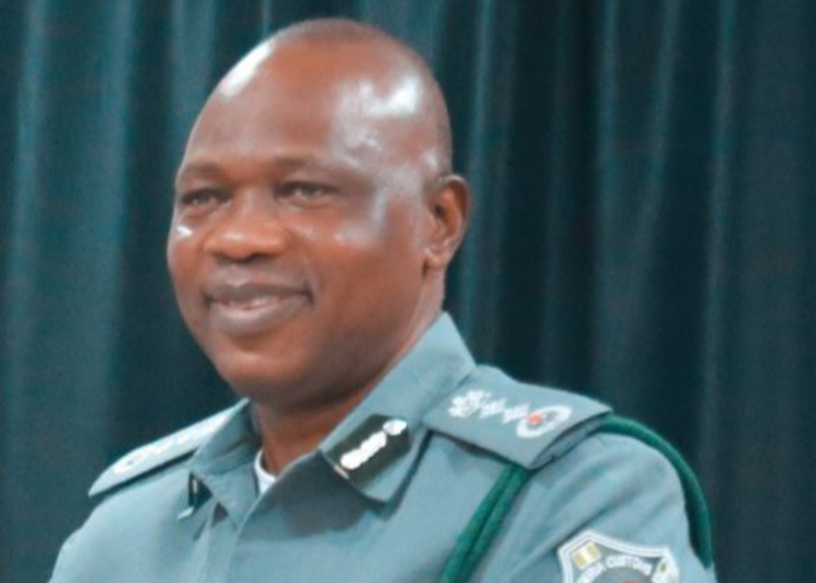 Caption: Ag. Comptroller General of Customs, Bashir Adewale Adeniyi