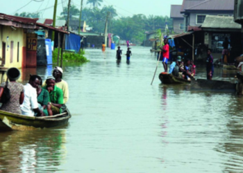 Flood Submerges Delta Community