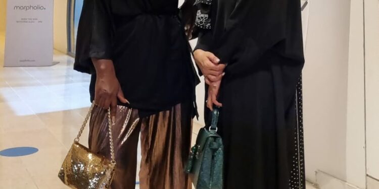 L-R: Founder and creative director, DWL, Ivie Odemwingie-Osula, and Head, Special Incubation Programs at Qatar Development Bank (QDB), Aysha Al Romaihi, at the kick-off of the Scale 7 Accelerator Program in Doha, Qatar.