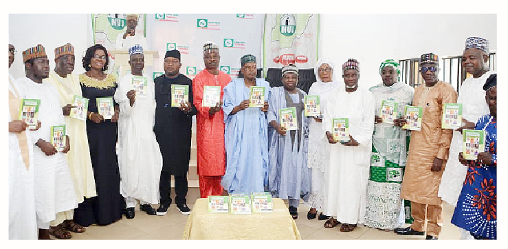 A cross section of speakers and guests at the town hall meeting on Kwara’s development held in Ilorin, the state capital recently. Photo by Abdullahi Olesin, Ilorin.