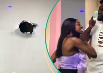 BBNaija All-Stars: Pere Throws Punch In Argument With Doyin