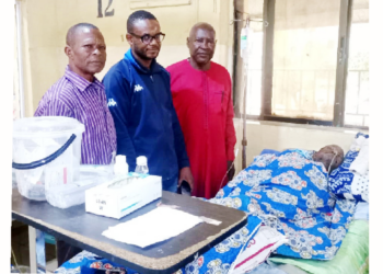 Benue Sports Stakeholders’ Forum Donates To Ailing Coach Tenger