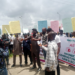 Imo Guber: LP Members Take Protest To INEC, Demand Removal Of REC