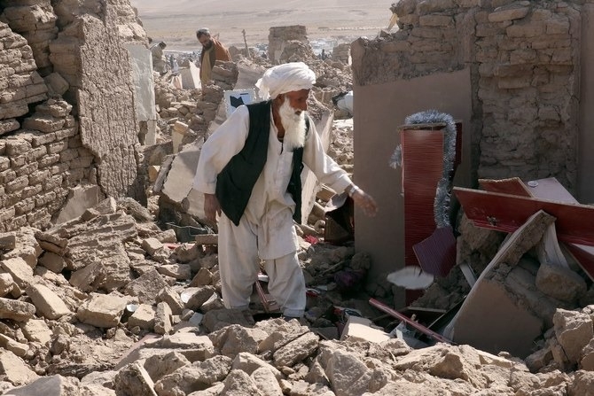 Afghan Earthquakes Kill 2,445 Persons 1 Pic Credit: Arab News