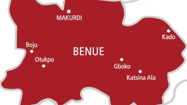 Husband In Police Net For Stabbing Pregnant Wife To Death In Benue 1 Benue-State map