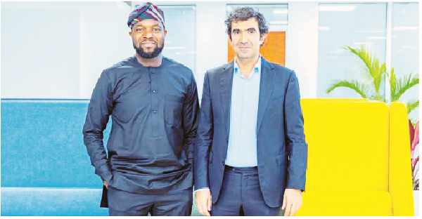 Federal Govt, IHS Nigeria Launch 3m Talent Learning Initiative 1 L-R: Minister of Communications, Innovation and Digital Economy, Dr. Bosun Tijani and CEO, IHS Nigeria, Mohamad Darwish, earlier in October during a courtesy visit to discuss the three-year partnership with IHS Nigeria to establish the 3 Million Technical Training (3MTT) Learning Community, recently