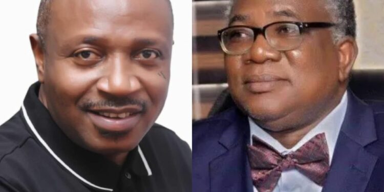 L-R: Phrank Shaibu and Babatunde Ogala, SAN