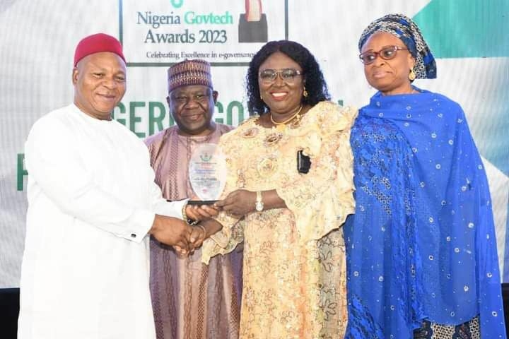 NYSC Emerges Best MDA In ICT 1 IMG 20231016 WA0014