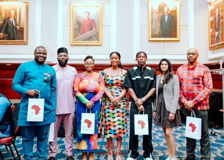 L-R Iyinoluwa Aboyeji, Founding Partner of Future Africa; Eche Emole, Co-founder of Afropolitan; Ife Durosinmi-Etti, CEO of Herconomy; Chinenye Uwanaka, Managing Partner of the Firma Advisory and Co-founder & Co-convener of Africa Policy Conversations Initiative; Saheed Okunnu, Partner of Immensum Music; Lavina Ramkissoon, AI Expert, Global AI Ethics Institute & Advisor, African Union; Chinenye Mba-Uzoukwu, Managing Partner of GrandCentral