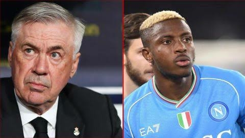 Napoli Vs. Real Madrid: Ancelotti Wary Of ‘Very Dangerous Player’ Osimhen 1 IMG 1961