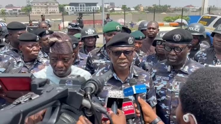#EndSARS Memorial: Lagos CP Clears Air On Heavy Security Presence At Lekki Tollgate 1 IMG 2285
