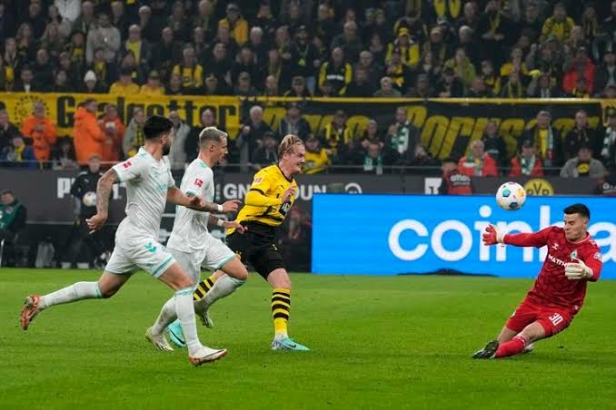 Bundesliga: Dortmund Move To Top Spot After 1-0 Win Over Werder Bremen 1 IMG 2299
