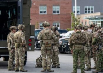 Police Launch Manhunt For Suspected Killer Of 16 In US Mass Shooting