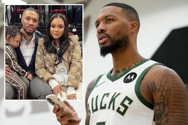 NBA Star, Damian Lillard, Files For Divorce From College Sweetheart 1 Lillard Files For Divorce