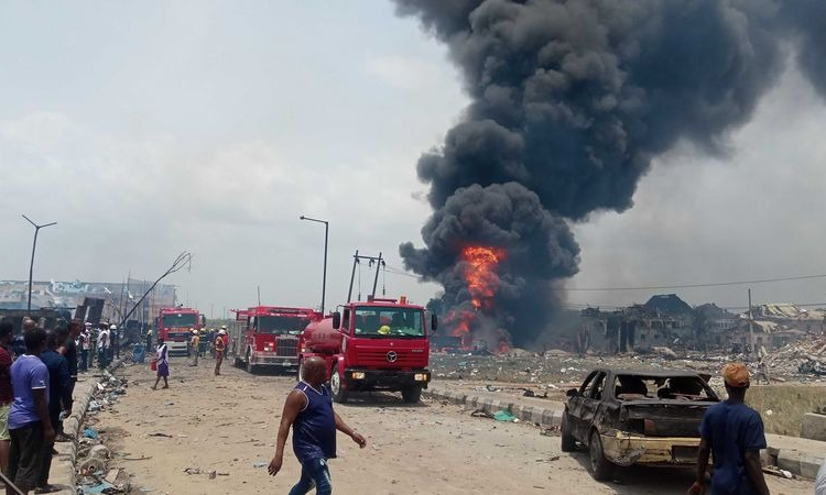 pipeline explosion