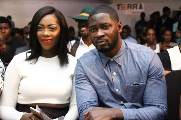 Tiwa savage and Teebillz