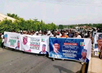 Protest Rocks Nasarawa Over Tribunal Judgement