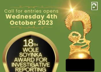 Entries Open For Soyinka Investigative Reporting Award