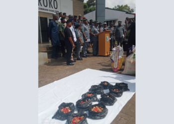 Ogun Customs Intercept 975 Rounds Of Ammunition Concealed In Rice Bags