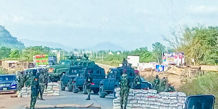 Guber Poll: Army Intercepts Unbranded Armoured Vehicles In Kogi