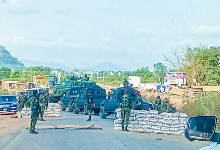 Guber Poll: Army Intercepts Unbranded Armoured Vehicles In Kogi