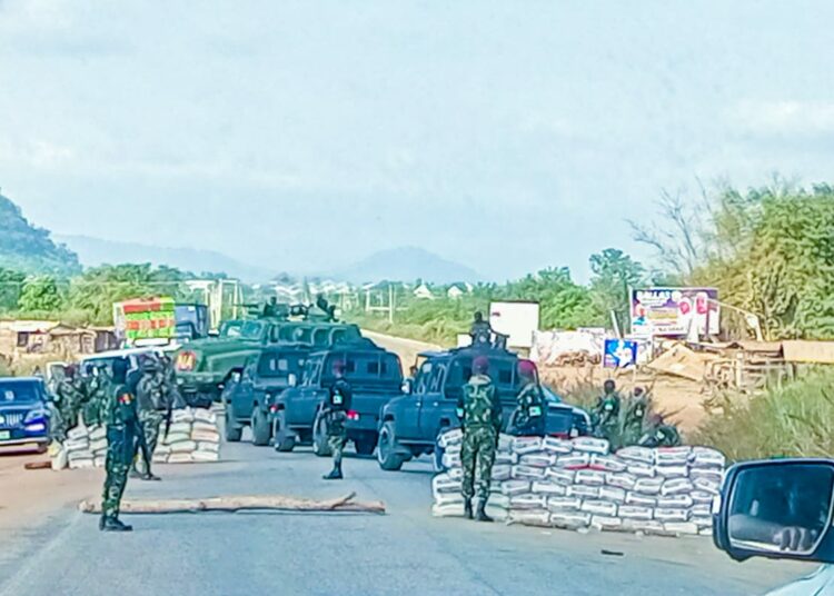 Guber Poll: Army Intercepts Unbranded Armoured Vehicles In Kogi