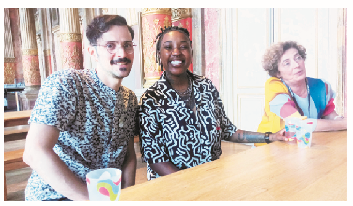 ‘We Are Igniting & Accelerating African Creative Entrepreneurs, Artistes For Greater Success’ 1 Creative director Eduardo Cachucho Karabo Poppy and Expertise France Creative and Culture Industries Consultant Erika Denis