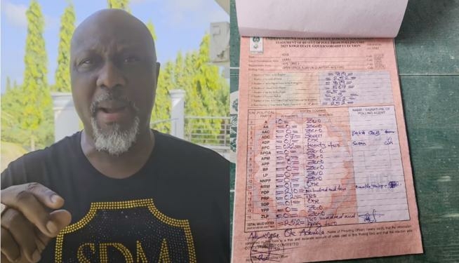 BREAKING: Dino Melaye Wins Polling Unit In Kogi 1 Dino Melaye 1