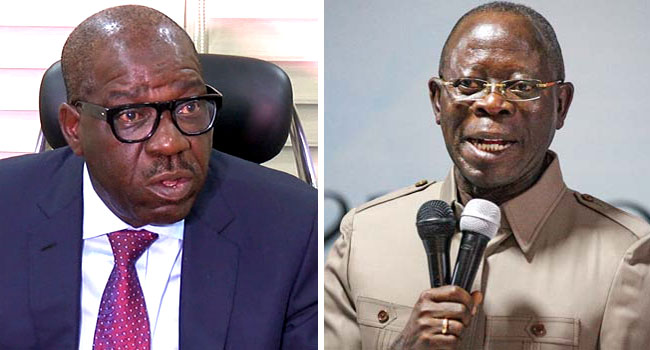 Godwin Obaseki Adams Oshiomhole