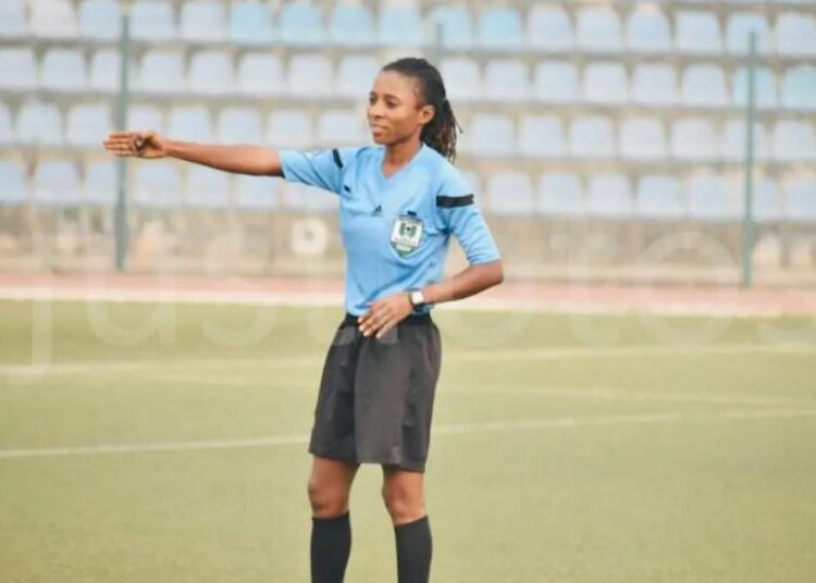 Nigerian woman referee