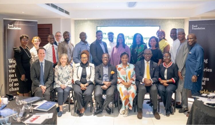 Participants at the Ford Foundation and PwC Nigeria-supported quarterly dialogue on Philanthropy in Nigeria themed ‘Sustainable Philanthropy: Creating Lasting Impact; held on October 27,2023, at GAIA House, Victoria Island, Lagos, Nigeria.