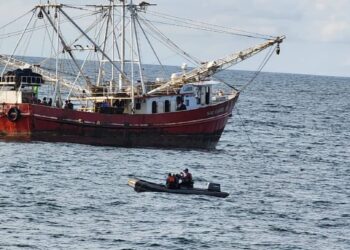 PICTORIAL: Navy Arrests Vessels For Illegal Fishing In Lagos