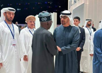 PICTORIAL: President Tinubu, UAE Leader Al Nahyan Meet Ahead Of COP28 Summit
