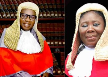 L-R: Justice Olayink Afolabi and Justice Adepele Ojo